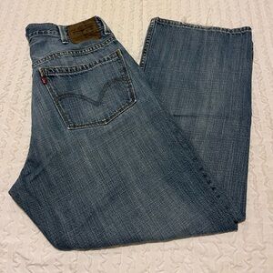 Levi's Men’s Relaxed Fit Blue Jeans